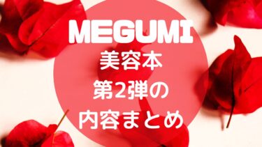 【ＭＥＧＵＭＩ】美容本第2弾『心に効く美容』の内容まとめ